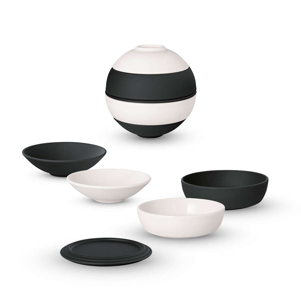 La Boule Casa Cuco – Jogo de Pratos em Porcelana 5 Peças