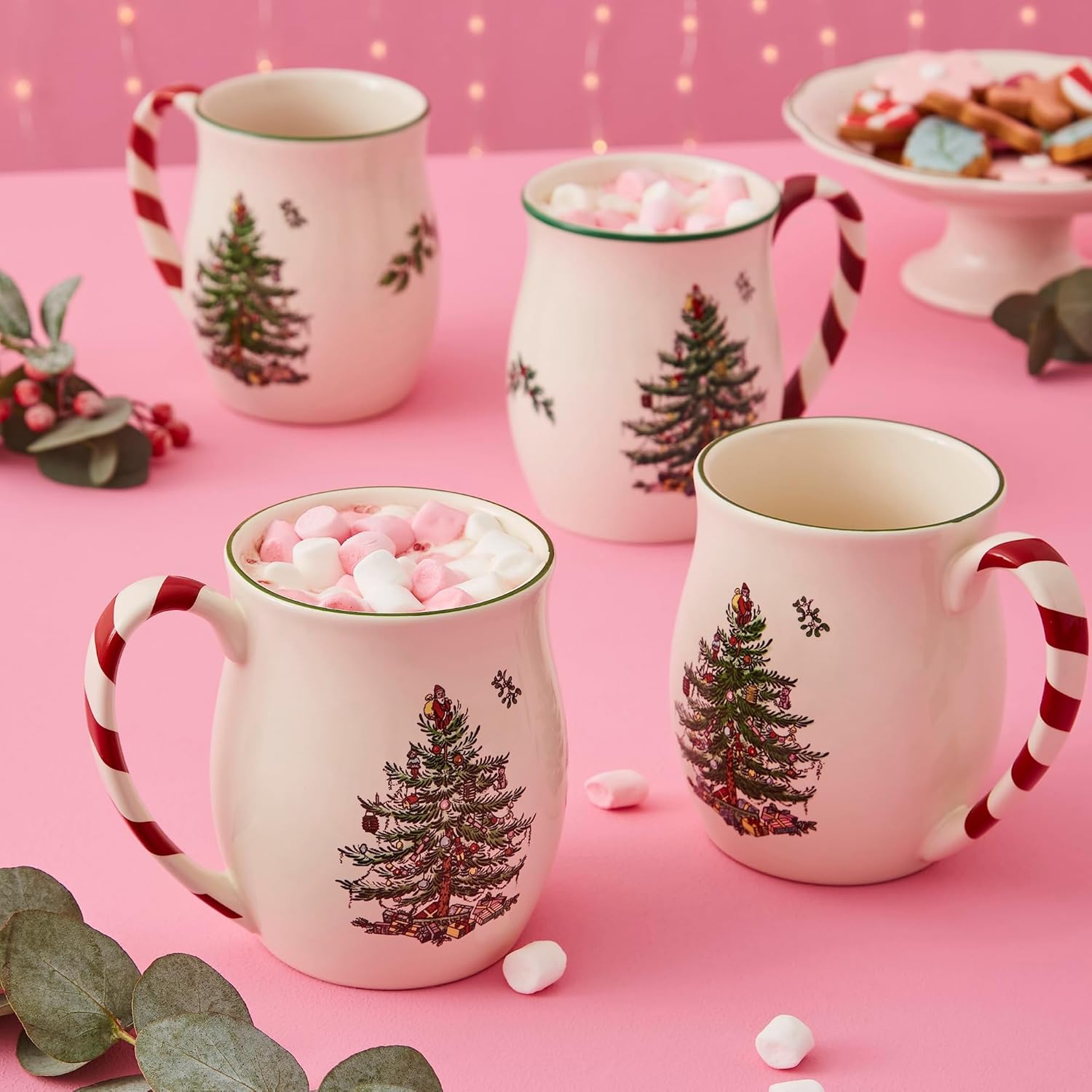 Kit Canecas Árvore de Natal - 400 ml